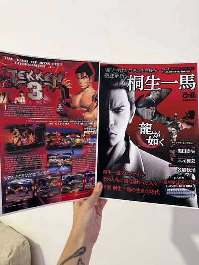 Poster Yakuza y Tekken 3