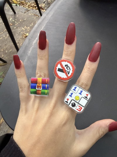 Anillos regulables winrar - buscaminas - dont smoke