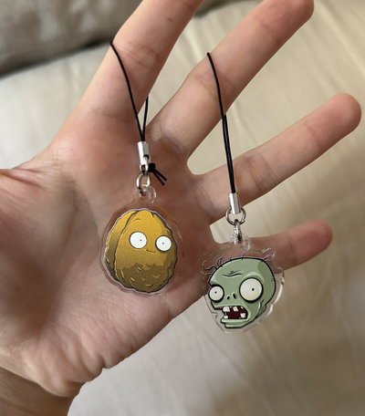 Phonecharms plantas vs zombies