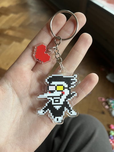 Llavero Deltarune Spamton