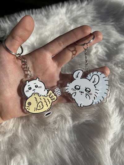 Llaveros Chiikawa & Momonga