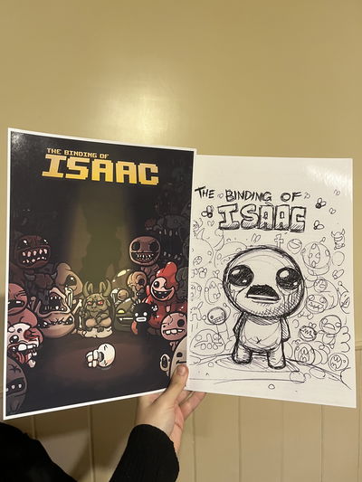 Posters binding of isaac 