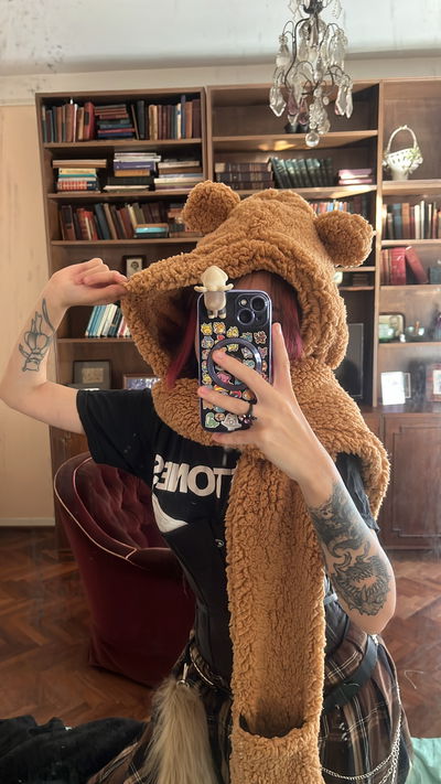 Capucha 3 en 1 - Gorro, Bufanda y Guantes ❤️