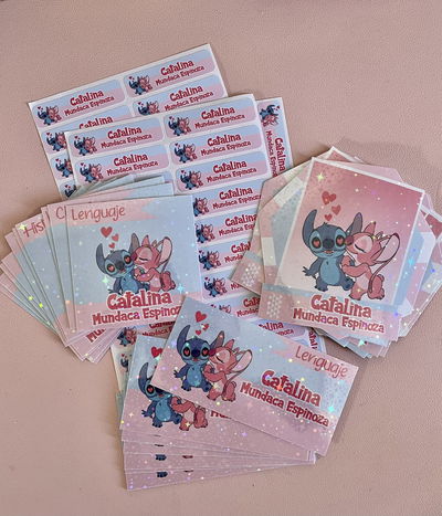 Etiquetas para útiles