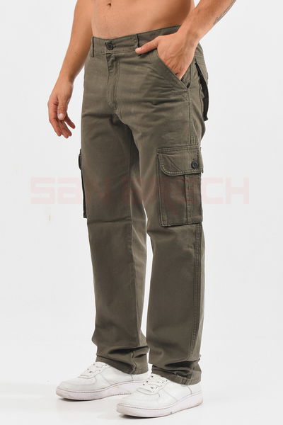 Pantalon Cargo (Verde)