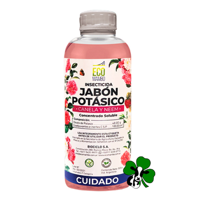 Jabon potasico Eco mambo Neem y Canela 500 cc