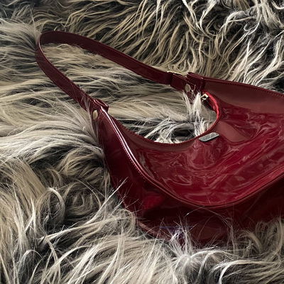 Bolso alexia cherry red