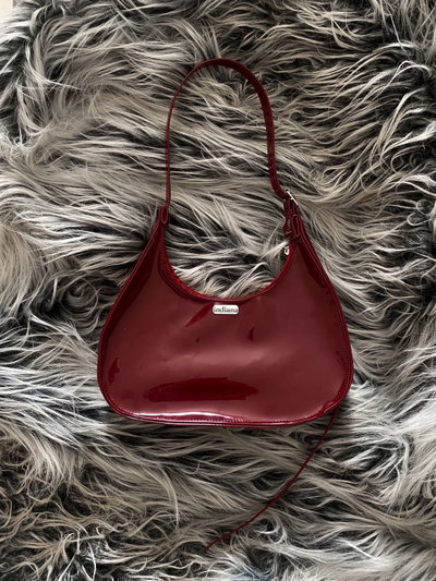 Bolso alexia cherry red