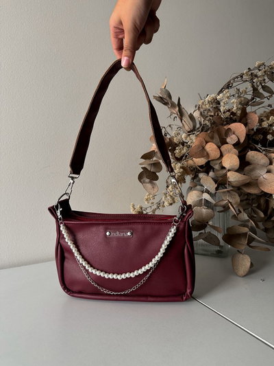 Mini bag Aurelia bordó