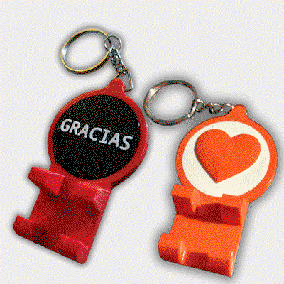 Llaveros Porta Celular - Personalizado x 10