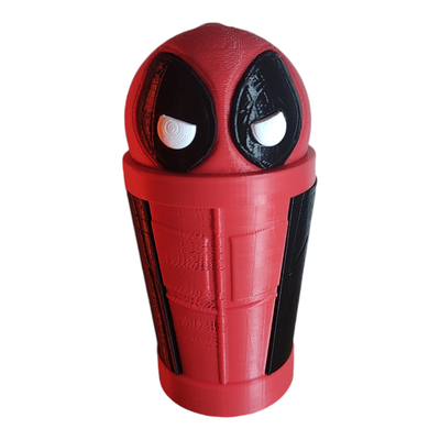 Vaso Milkshake Deadpool Enojado