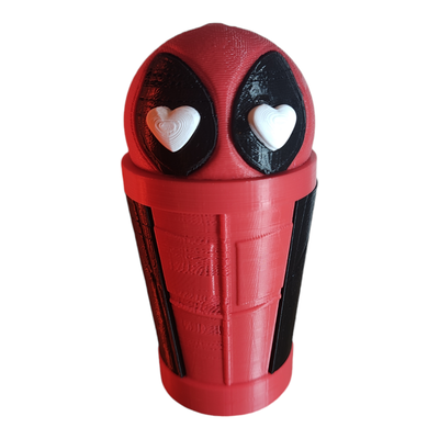 Vaso Milkshake Deadpool Enamorado