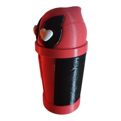 Vaso Milkshake Deadpool Enamorado