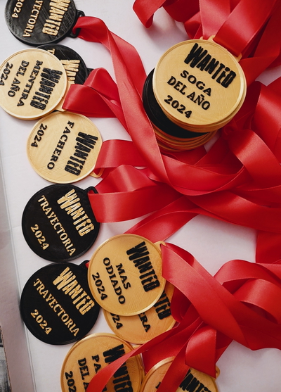 Medallas personalizadas x 10