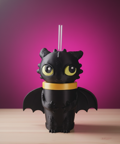 Vaso Milkshake CHIMUELO | Edición Coleccionista | "Cómo Entrenar a Tu Dragón"