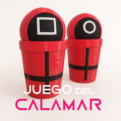 Vaso Milkshake Juego del Calamar