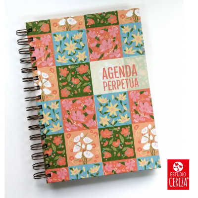 Agendas Perpetuas A5 · Tapa Dura · Pack x 200 · Ilustración 90 g