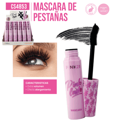 MASCARA DE PESTAÑAS PINK