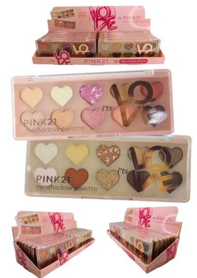 PALETA DE SOMBRAS PINK 21