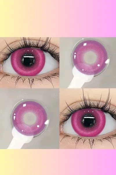 LENTES DE CONTACTO PINK CAT