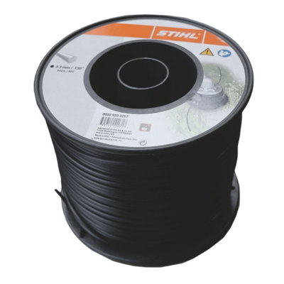 TANZA 3,3 MM. X 10 MTS. - NEGRA REDONDA 