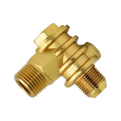 VALVULA DE RETENCIÓN (CODO BRONCE) PARA COMPRESOR 100LTS