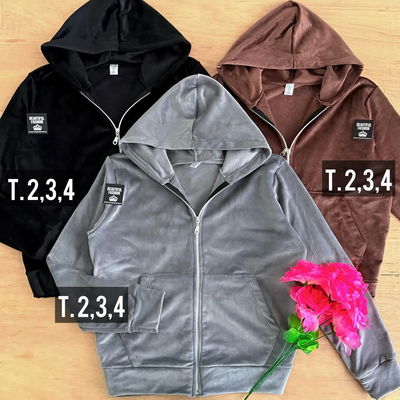 Campera de plush / Talle 2 al 4