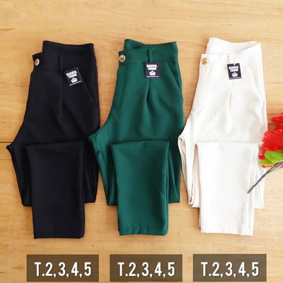 Pantalon sastrero sin cinto / Talle 2 al 5