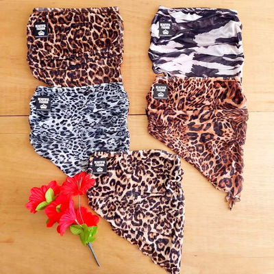 Straple pico tul animal print / Talle unico