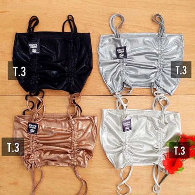 Top doble frunce / Talle unico