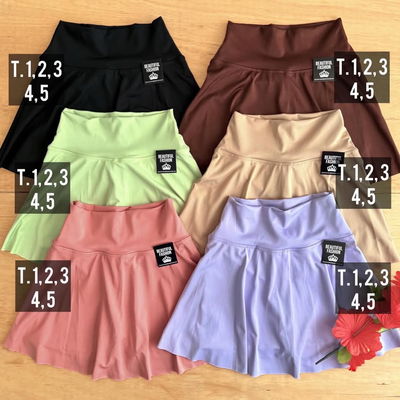 Short pollera / Talle 1 al 5
