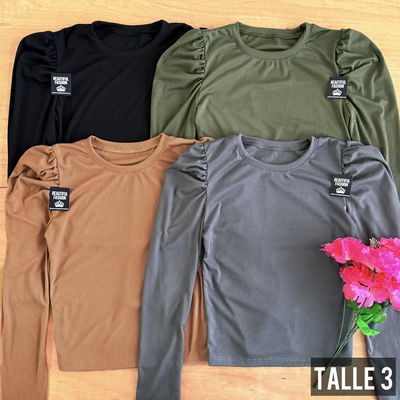 Remera ML princesa / Talle 3