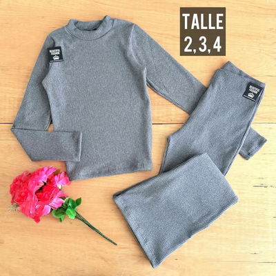 Conjuto brush Buzo + Oxford / Talle 2 al 4