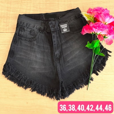 Short de jeans gris oscuro / Talle 46