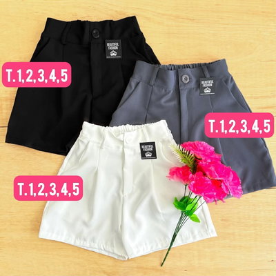 Short sastrero con elastico / Talle 1 al 5