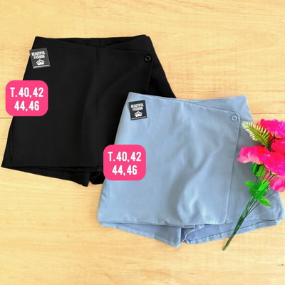Short pollera sastrero / Talle 40 al 46