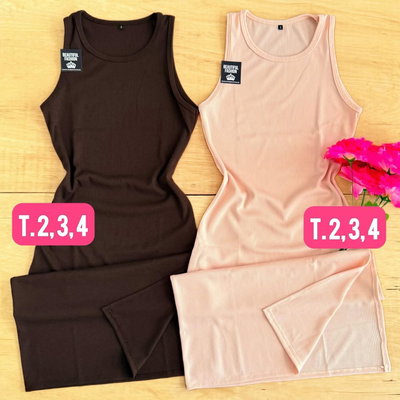 Vestido corte americano / Talle 4 / ROSA