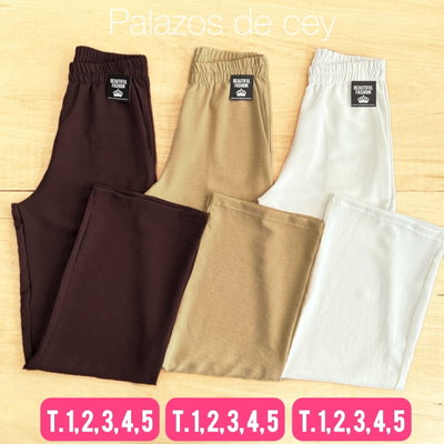 Palazo de cey / Talle 1 al 5