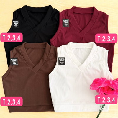Chaleco corto / Talle 2 y 3