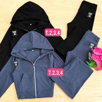 Conjunto campera + oxford / Talle 2 al 4