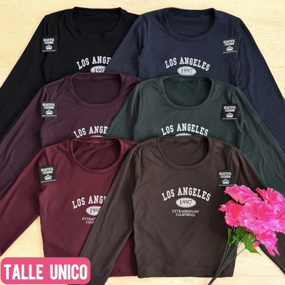Remera ML los angeles / Talle unico