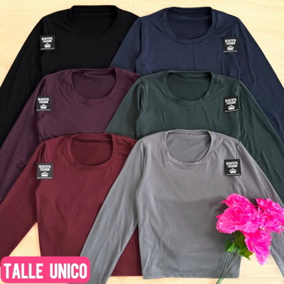 Remera ML basica / Talle unico