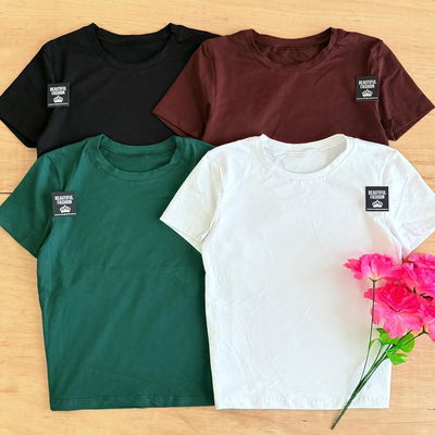 Remera MC de algodon / Talle unico