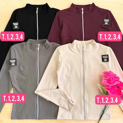 Campera sport con dedal / Talle 1 al 4
