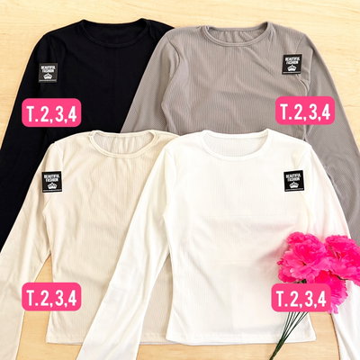 Remera ML manga Oxford  / Talle 2 al 4
