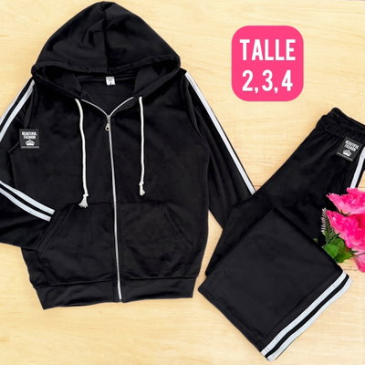 Conjunto plush 3 líneas / Talle 3
