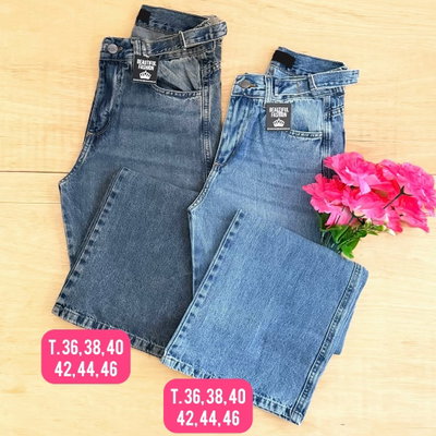 Wide leg rigido reguladores / Talle 36 al 46