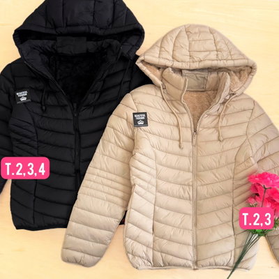 Campera puffer intermedia / Talle 