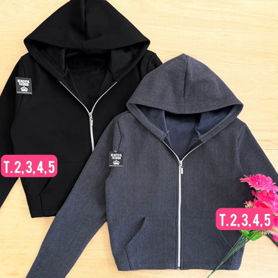 Campera darlon con piel / Talle 4 y 5