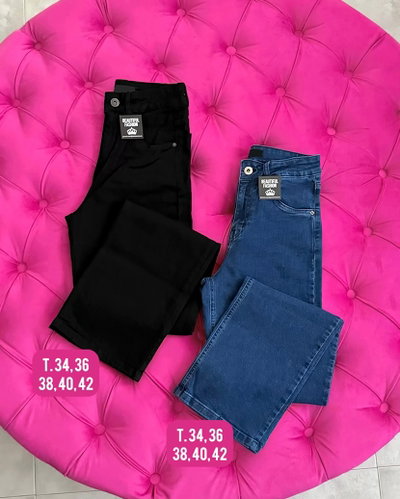 Wide leg recto elastizado / Talle 34 al 42